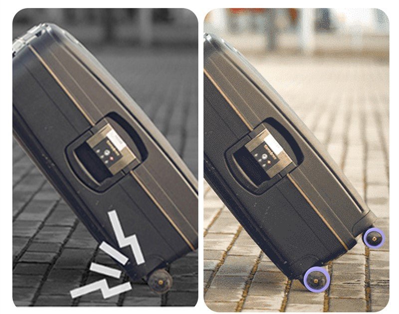 Silicone Luggage Wheel Protectors Durable Silent Trolley Case Covers
