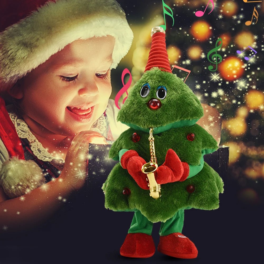 Singing Dancing Christmas Tree Toy Electric Holiday Fun For Kids