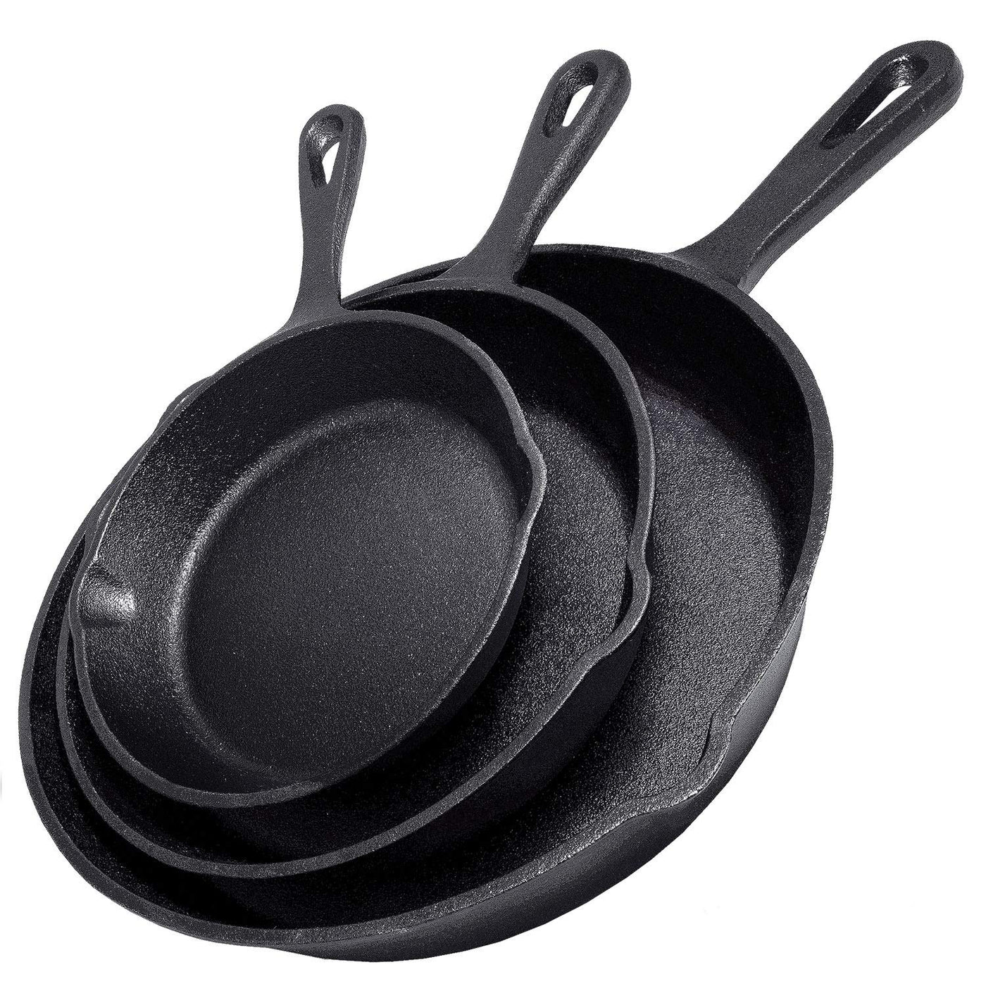 Cast Iron Skillet Set Durable Cookware For Versatile Cooking