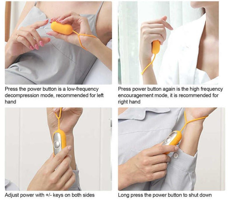 Microcurrent Sleep Aid Device For Insomnia And Anxiety Relief