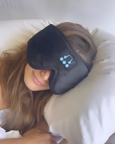 Sleep Mask Headphones Comfortable Wireless Audio For Side Sleepers