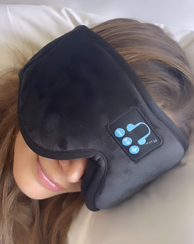 Sleep Mask Headphones Comfortable Wireless Audio For Side Sleepers
