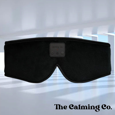Sleep Mask Headphones With Built-in White Noise For Side Sleepers