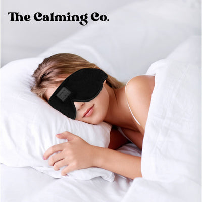 Sleep Mask Headphones With Built-in White Noise For Side Sleepers