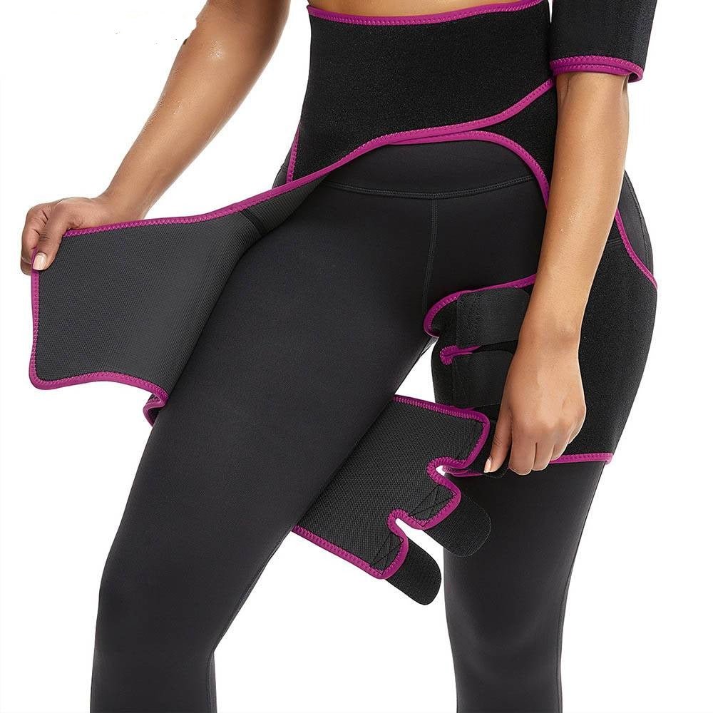 Slimming Belt Leg Thigh Shaper Adjustable Waist And Thigh Trimmer