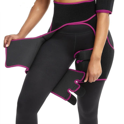 Slimming Belt Leg Thigh Shaper Adjustable Waist And Thigh Trimmer