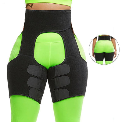 Slimming Belt Leg Thigh Shaper Adjustable Waist And Thigh Trimmer