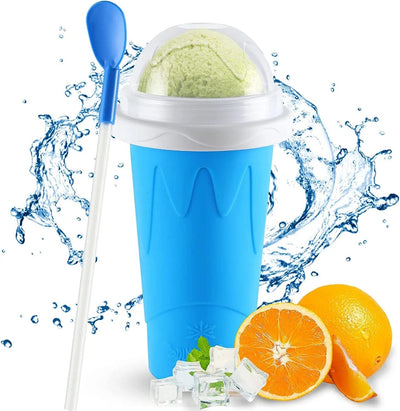 Slushie Cup Maker Double Layer Squeeze Slushy Drink Cup