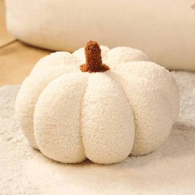 Small Soft Pumpkin Plush Toy Cozy Halloween Pillow For Kids Bedroom
