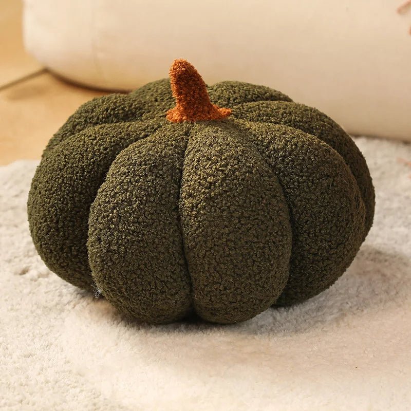 Small Soft Pumpkin Plush Toy Cozy Halloween Pillow For Kids Bedroom