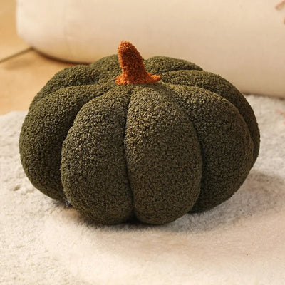 Small Soft Pumpkin Plush Toy Cozy Halloween Pillow For Kids Bedroom