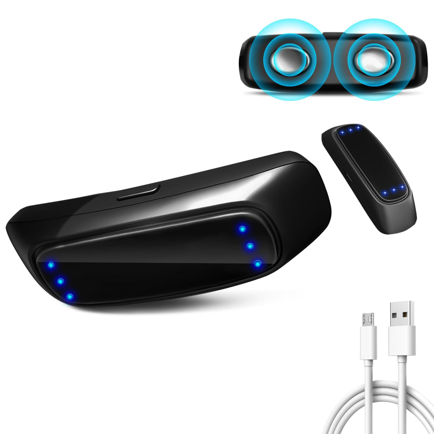 Anti-Snoring Device With Pulse Technology For Deep Restful Sleep