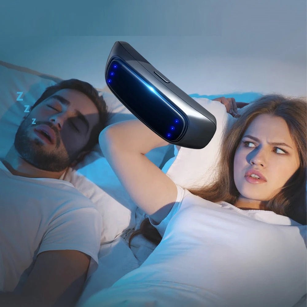 Anti-Snoring Device With Pulse Technology For Deep Restful Sleep