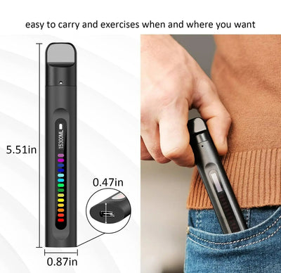 Breath Training Device For Respiratory Muscle Strength And Athlete Support