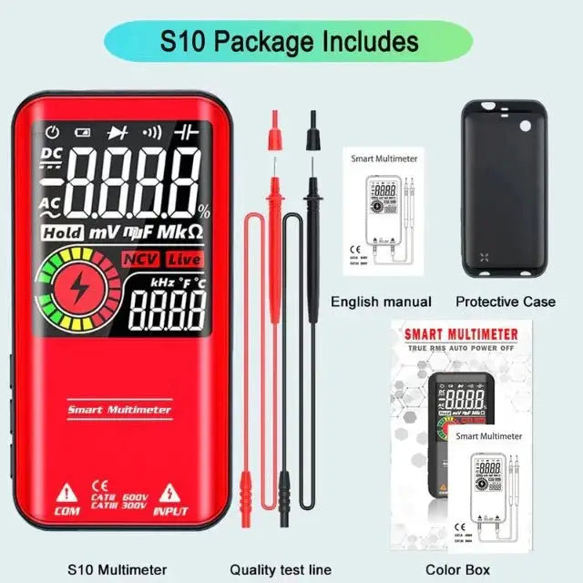 Digital Multimeter Accurate Electric Voltage Current Tester Tool