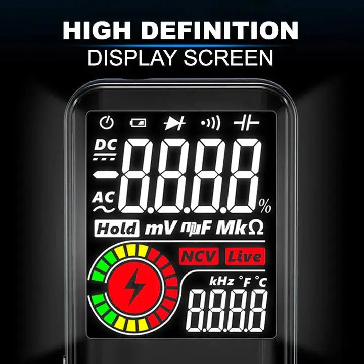 Digital Multimeter Accurate Electric Voltage Current Tester Tool