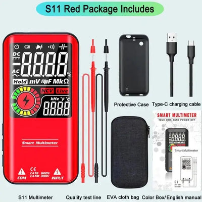 Digital Multimeter Accurate Electric Voltage Current Tester Tool