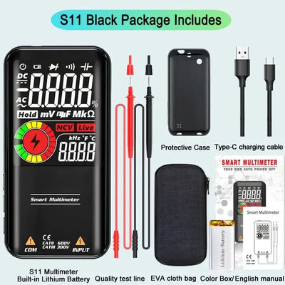 Digital Multimeter Accurate Electric Voltage Current Tester Tool