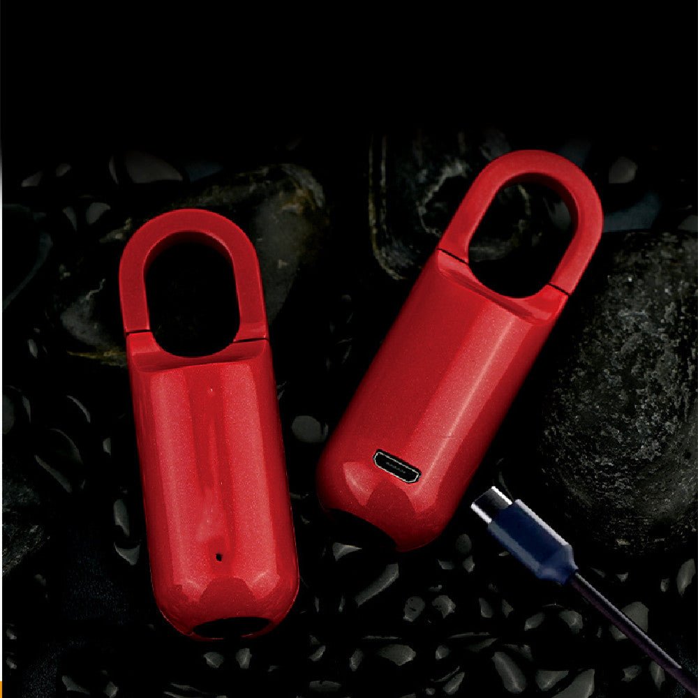Smart Fingerprint Padlock USB Rechargeable Anti Theft Lock For Travel