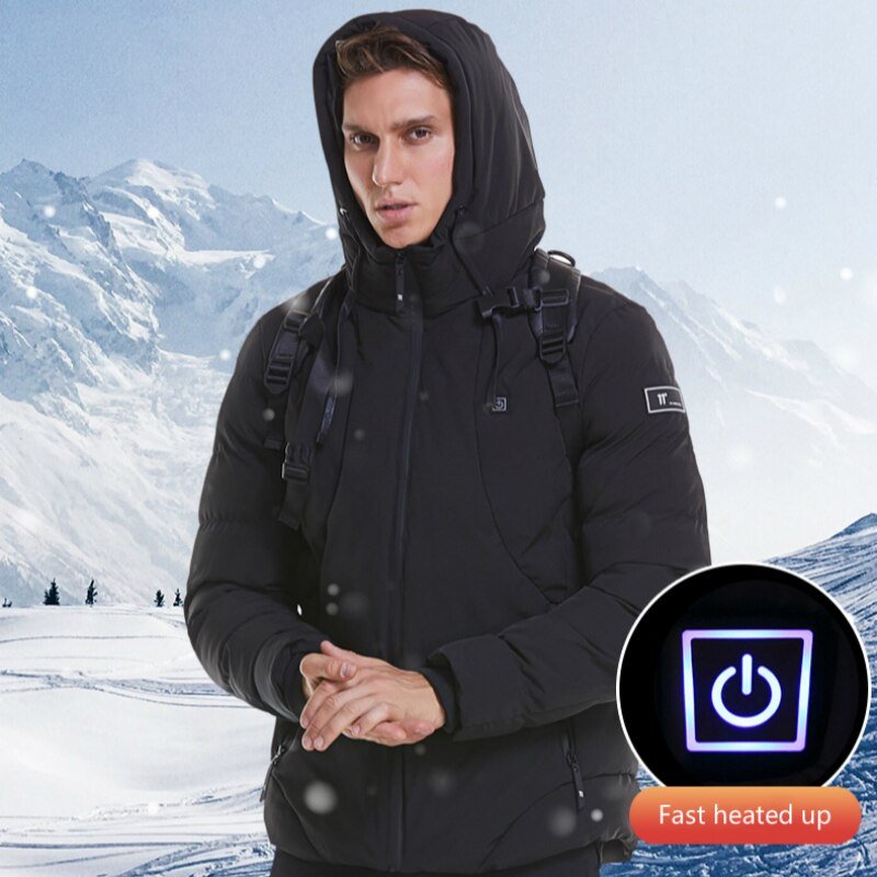 Heated Jacket Electric Thermal Coat Winter Vest For Men And Women