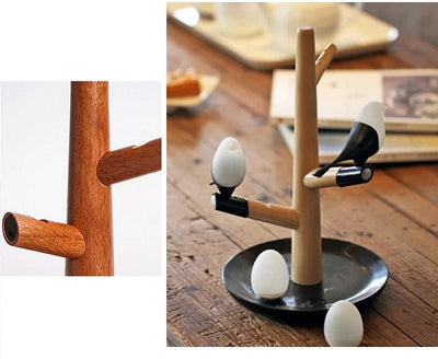 Smart LED Magpie Bird Lamp USB Rechargeable Vibration Sensor Night Light