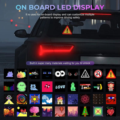 Smart LED Matrix Pixel Panel Programmable Lamp For Home Bar Hotel