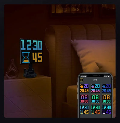 Smart LED Matrix Pixel Panel Programmable Lamp For Home Bar Hotel