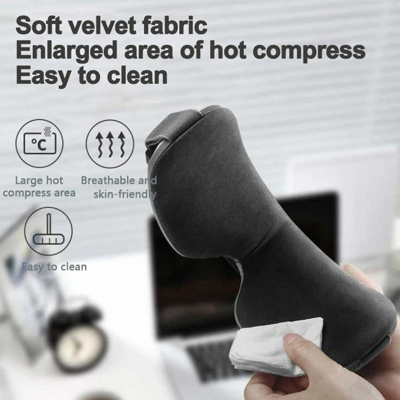 Eye Massager Glasses With Bluetooth Music And Heated Therapy