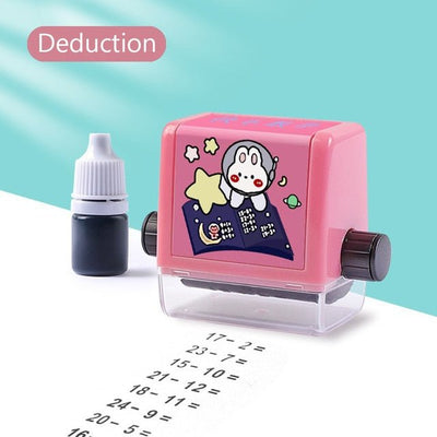 Math Roller Stamp For Addition And Subtraction Practice Within 100