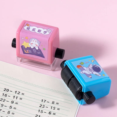 Math Roller Stamp For Addition And Subtraction Practice Within 100