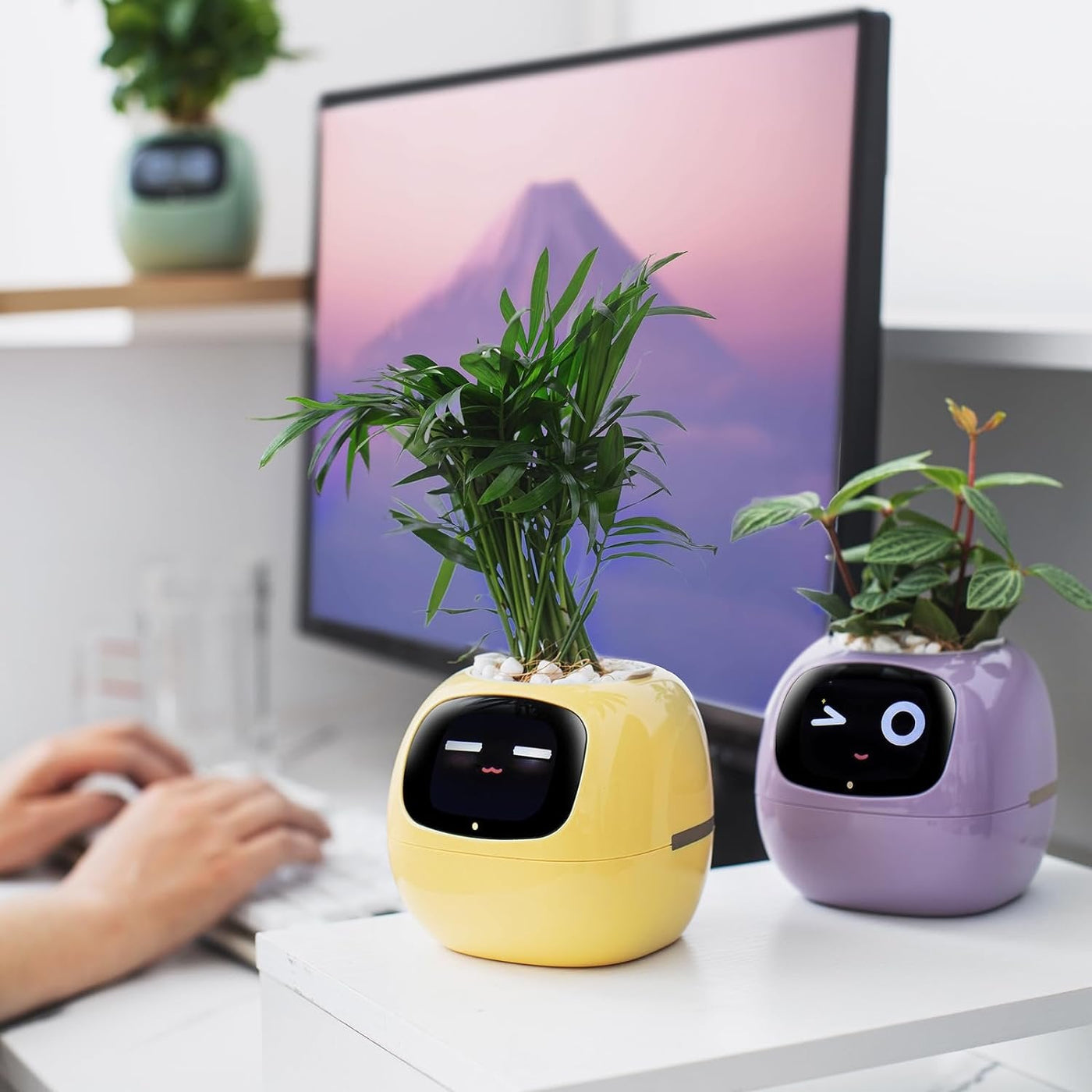 7 Sensors Smart Planter With Ai Chips For Easy Plant Care