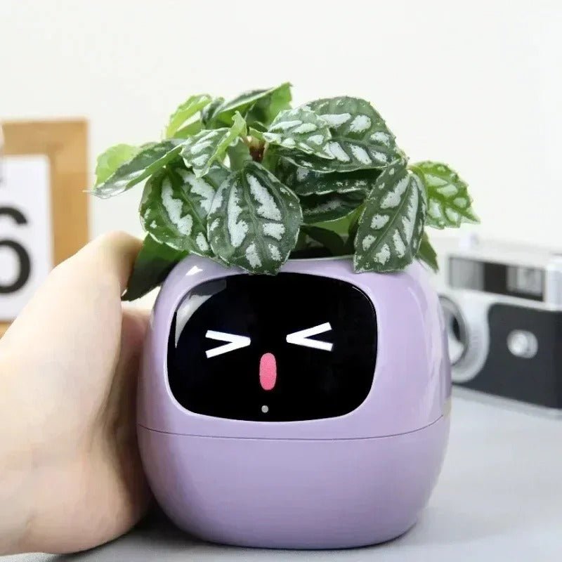 7 Sensors Smart Planter With Ai Chips For Easy Plant Care