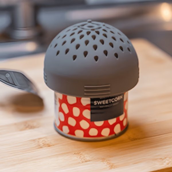 Snap On Colander Portable Silicone Mini Can Drainer For Chickpeas Fruit