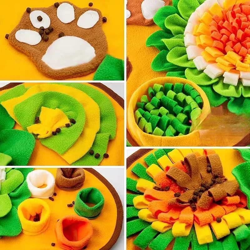 Sniff Mat For Dogs Interactive Feeding Toy Treat Dispenser Games