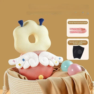 Baby Head Protection Pillow Soft Secure Cushion For Infant Comfort