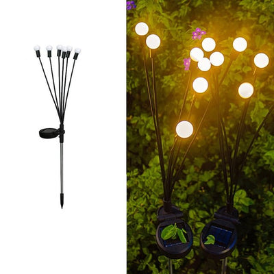 Solar Garden Lights Waterproof LED Outdoor Firefly Lawn Lighting