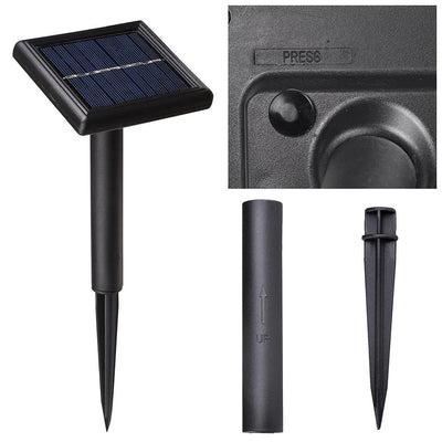 Solar Garden Festoon Lights Waterproof LED String With S14 Bulbs