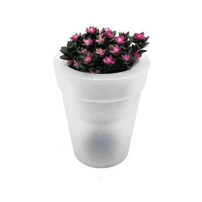 Solar Power Lighting Flowerpot LED Garden Outdoor Decoration