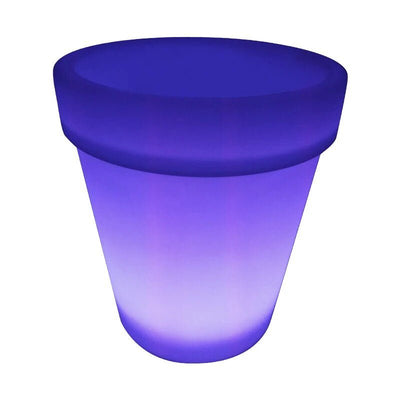 Solar Power Lighting Flowerpot LED Garden Outdoor Decoration