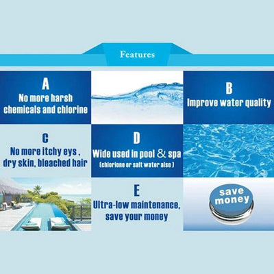 Solar Pool Ionizer For Cleaner Water And Reduced Chlorine Use