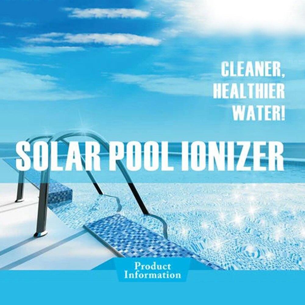 Solar Pool Ionizer For Cleaner Water And Reduced Chlorine Use