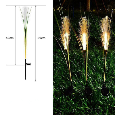 Solar Reed Outdoor Waterproof LED Solar Garden Lights Set