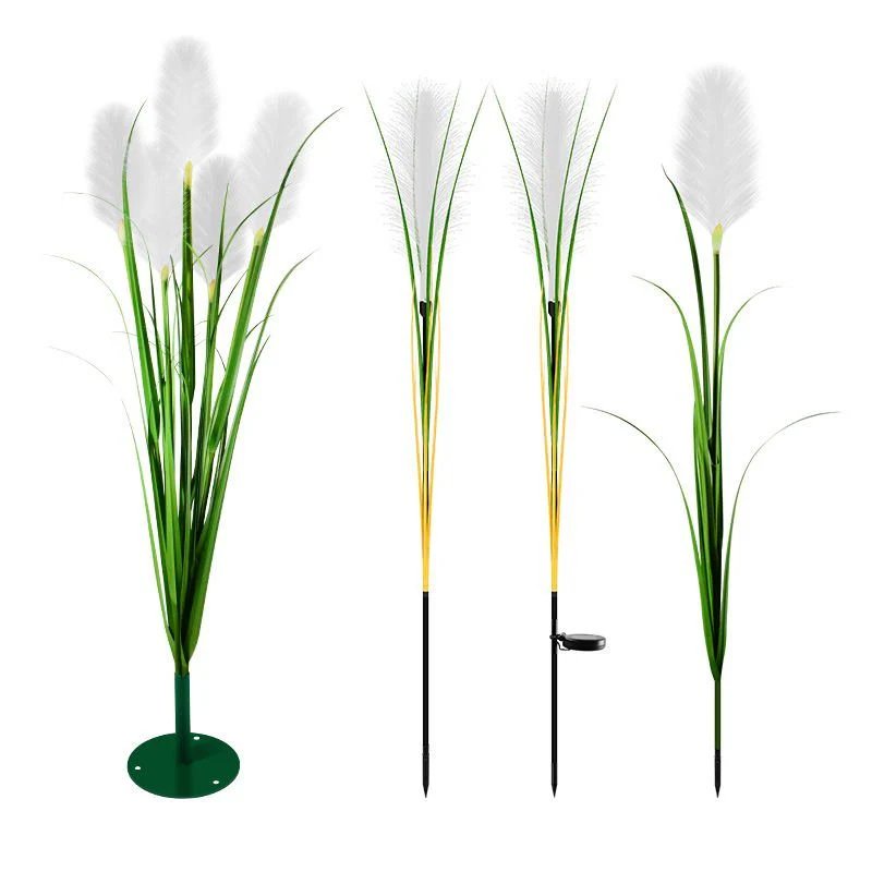 Solar Reed Outdoor Waterproof LED Solar Garden Lights Set