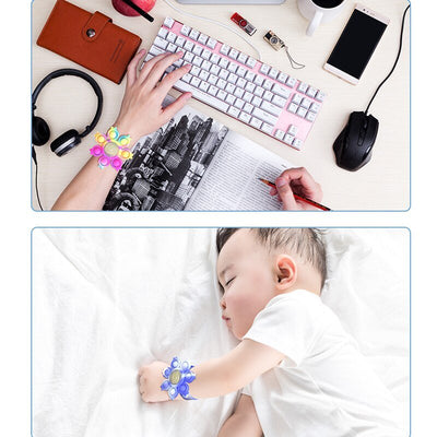 Spinning Pop Bubble Bracelet Stress Relief Wristband For Kids