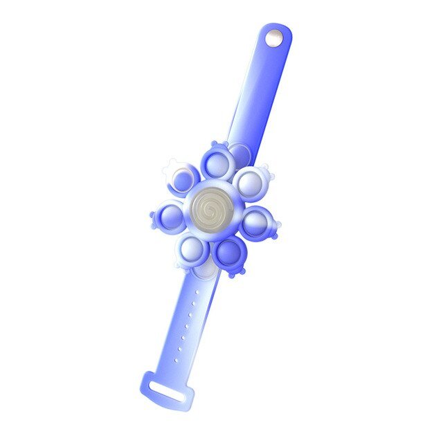 Spinning Pop Bubble Bracelet Stress Relief Wristband For Kids