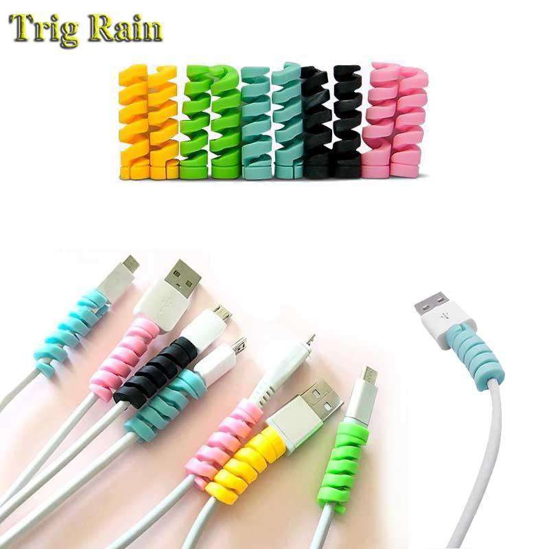 Spiral Cable Protector Flexible Sleeve Wire Organizer Tube Wrap