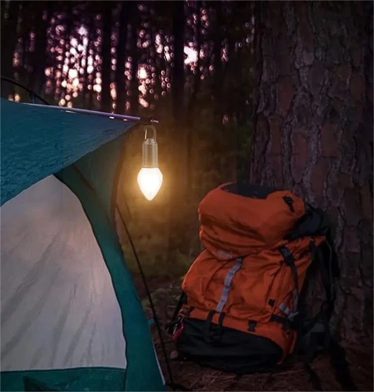 Outdoor Camping Rechargeable Light Bulb Hanging Type-C Retro Lighting