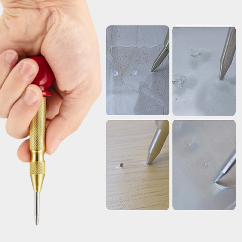 5 Inch Automatic Center Punch Spring Loaded Hardness Tool