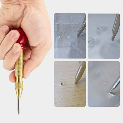 5 Inch Automatic Center Punch Spring Loaded Hardness Tool