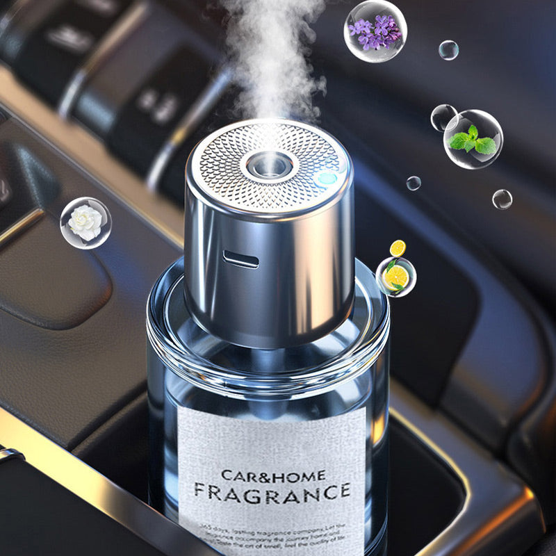Intelligent Ultrasonic Car Air Freshener With 5-Position Adjustment And Auto On Off